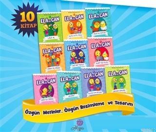 1. Sınıflar için Ela ile Can Serisi (10 Kitap Takım) M.Cengiz Yılmaz