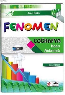 2017 KPSS Fenomen Coğrafya Konu Anlatımlı Gürsel Keklik