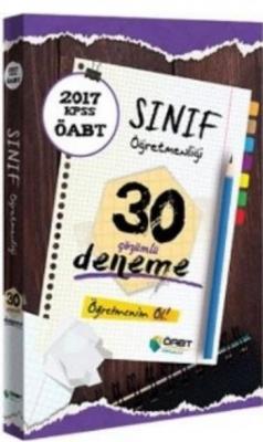 2017 KPSS ÖABT Sınıf Öğretmenliği Çözümlü 30 Deneme Kolektif