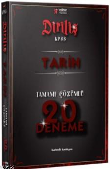 2018 KPSS Diriliş Tarih Tamamı Çözümlü 20 Deneme Kolektif