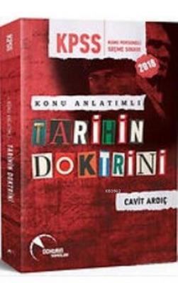 2018 KPSS Tarihin Doktrini Konu Anlatımlı Cavit Ardıç