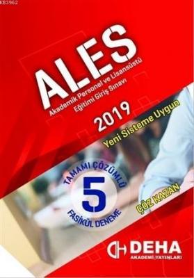 2019 ALES Tamamı Çözümlü 5 Fasikül Deneme Kolektif