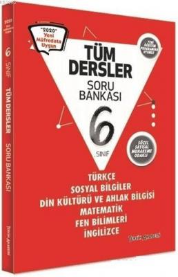 2020 6. Sınıf Tüm Dersler Soru Bankası Kolektif