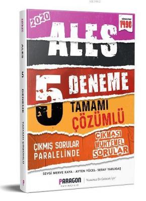 2020 ALES Çıkması Muhtemel Sorularla Tamamı Çözümlü 5 Deneme Sevgi Mer