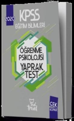 2020 KPSS Eğitim Bilimleri Öğrenme Psikolojisi Yaprak Test