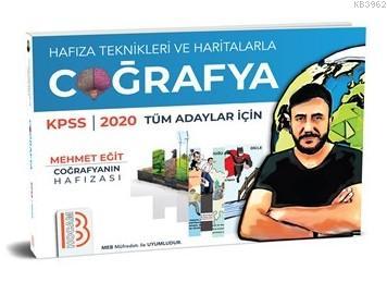 2020 KPSS Tüm Adaylar İçin Haritalar ve Hafıza Teknikleriyle Coğrafya 