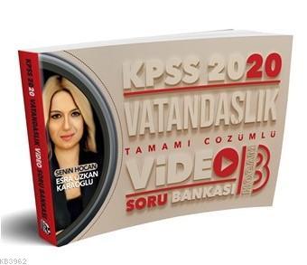 2020 KPSS Vatandaşlık Tamamı Çözümlü Video Soru Bankası Benim Hocam Ya