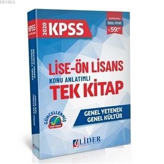 2020 Lise Ön Lisans Konu Anlatımlı Tek Kitap Kolektif