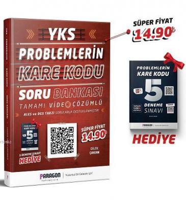 2020 YKS Problemlerin KareKodu Tamamı Video Çözümlü Soru Bankası + 5 D