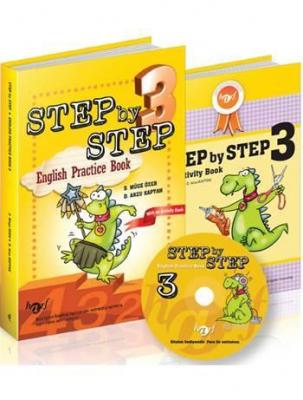 3. Sınıf Step by Step English Practice Book + Active Book + CD D. Arzu