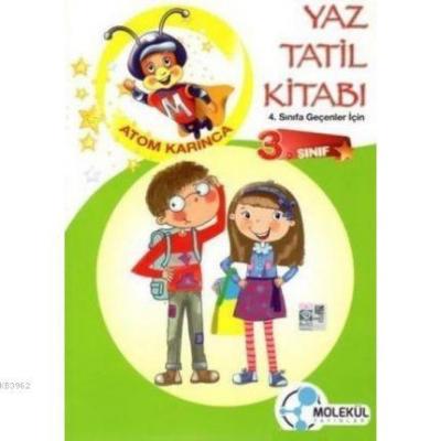 3.Sınıf Yaz Tatil Kitabı Atom Karınca Kolektif