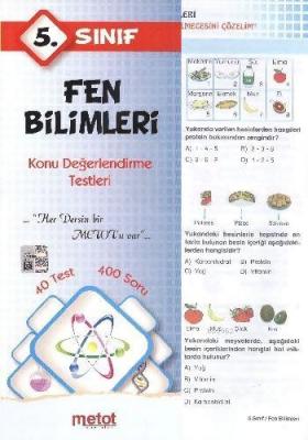 5. Sınıf Fen Bilimleri Konu Değerlendirme Testleri Kolektif