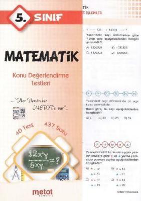 5. Sınıf Matematik Konu Değerlendirme Testleri Kolektif