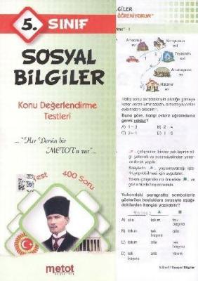 5. Sınıf Sosyal Bilgiler Konu Değerlendirme Testleri Kolektif