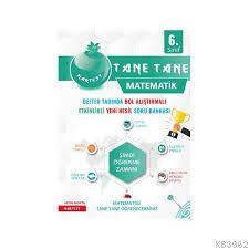 6. Sınıf Defter Tadında Tane Tane Matematik Kolektif