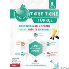 6. Sınıf Defter Tadında Tane Tane Türkçe Kolektif