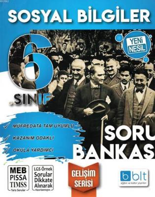 6.Sınıf Gelişim Serisi Sosyal Bilgiler Soru Bankası Kolektif