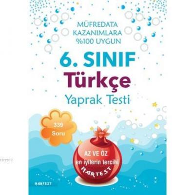 6. Sınıf Türkçe Yaprak Test- Yeni Müfredat Kolektif