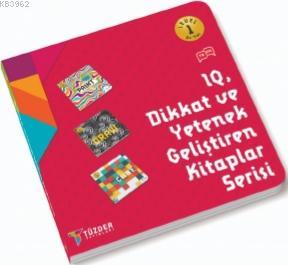 6+ Yaş Seti IQ Dikkat ve Yetenek Geliştiren Kitaplar Serisi (Level 1) 