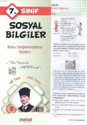 7. Sınıf Sosyal Bilgiler Konu Değerlendirme Testleri Kolektif