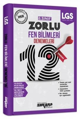 8. Sınıf Fen Bilimleri 12 Zorlu Denemeleri Ankara Yayıncılık Ankara Ya