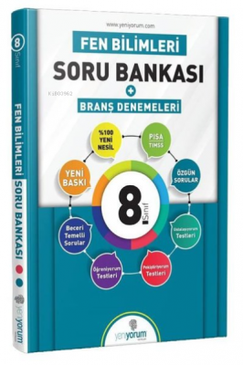 8.Sınıf Fen Bilimleri Soru Bankası Branş Denemeleri Kolektif