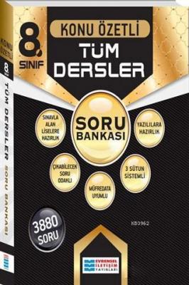 8. Sınıf Konu Özetli Tüm Dersler Soru Bankası Ezgi Gürçay