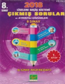 8. Sınıf LGS Çıkmış Sorular ve Ayrıntılı Çözümleri (8 Sınav) Kolektif