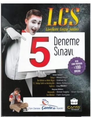 8. Sınıf LGS Tüm Dersler 5 Deneme Sınavı Murat Temelci