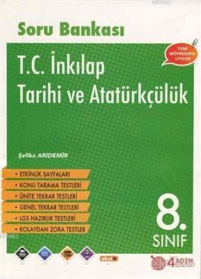 8. Sınıf T.C. İnkılap Tarihi ve Atatürkçülük Soru Bankası Şefika Arıde