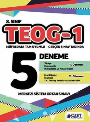 8. Sınıf TEOG 1 - 5 Deneme Kolektif