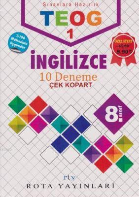 8. Sınıf TEOG 1 İngilizce 10 Deneme Çek Kopart Münir Şahin