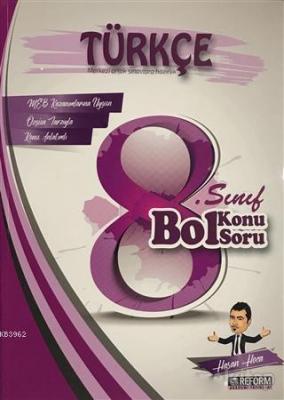 8. Sınıf Türkçe Bol Konu Bol Soru Konu Anlatımlı Kolektif