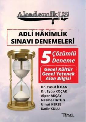 Akdemikus Adli Hakimlik Sınavı Denemeleri Yusuf İlhan Eyüp Koçak Alper