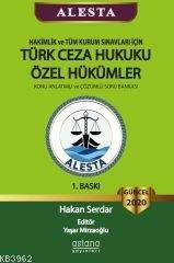 Alesta Türk Ceza Hukuku Özel Hükümler Hakan Serdar