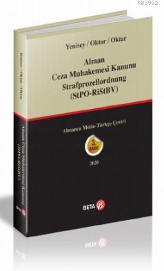 Alman Ceza Muhakemesi Kanunu StrafprozeBordnung (StPO-RiStBV) Feridun 