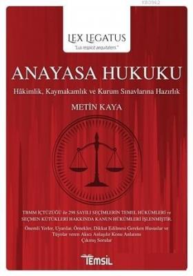 Anayasa Hukuku - Lex Legatus Metin Kaya