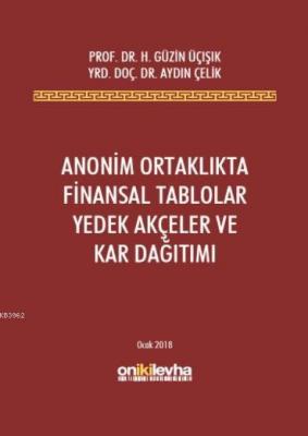 Anonim Ortaklıkta Finansal Tablolar Yedek Akçeler ve Kar Dağıtımı Aydı