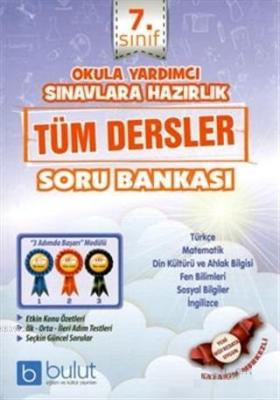 Bulut Yayınları 7. Sınıf Tüm Dersler Soru Bankası Bulut