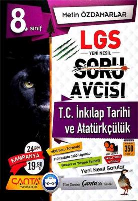 Çanta Yayınları 8. Sınıf LGS T.C. İnkılap Tarihi ve Atatürkçülük Soru 