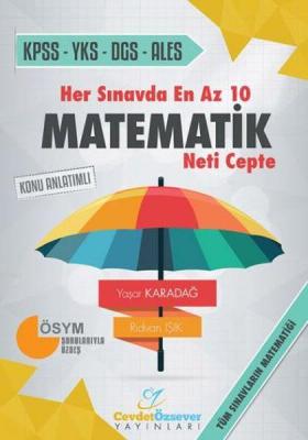 Cevdet Özsever Yayınları Her Sınavda En Az 10 Matematik Neti Cepte Kon