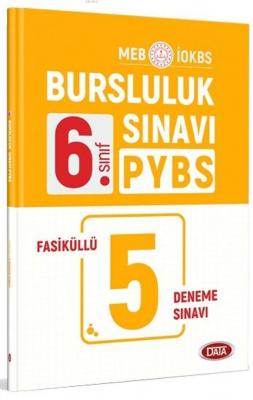 Data Yayınları 6. Sınıf Bursluluk Sınavı PYBS Fasiküllü 5 Deneme Sınav