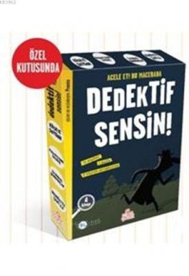 Dedektif Sensin! (Kutulu - 4 Kitap) Pronto