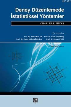 Deney Düzenlemede İstatistiksel Yöntemler Charles R. Hicks