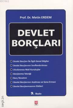 Devlet Borçları Metin Erdem