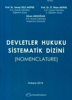 Devletler Hukuku Sistematik Dizini Serap Telli Akipek