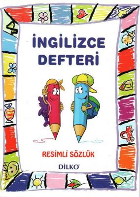 Dilko İngilizce Sözlüklü Defter - İlkokul (1-2-3-4. Sınıf) (Renkli Res