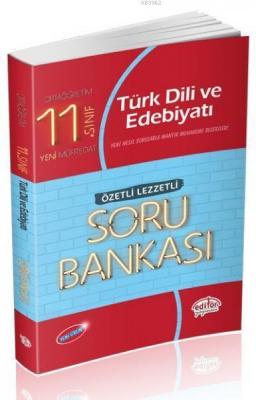 Editör Yayınları 11. Sınıf Türk Dili ve Edebiyatı Özetli Lezzetli Soru