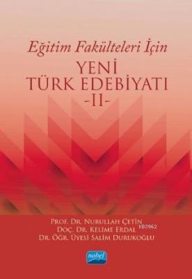 Eğitim Fakülteleri İçin Yeni Türk Edebiyatı 2 Kelime Erdal Salim Duruk