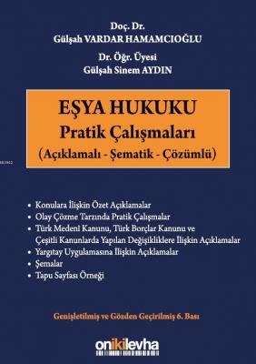 Eşya Hukuku Pratik Çalışmaları Gülşah Sinem Aydın